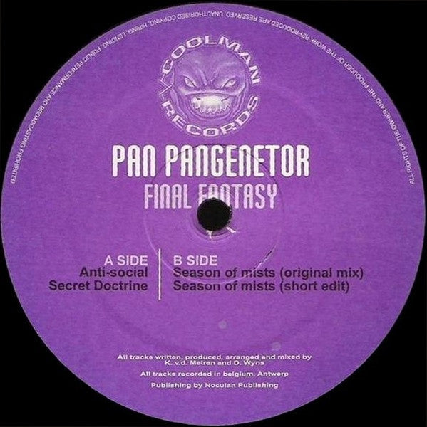 Pan Pangenetor : Final Fantasy (12")