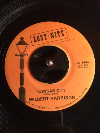 Wilbert Harrison : Kansas City / Listen, My Darling (7", RE)
