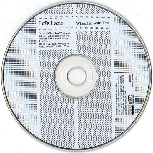 Loïs Lane : When I'm With You (CD, Single, Enh)