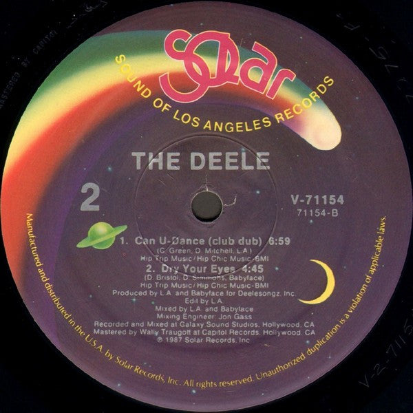 The Deele : Can U-Dance (12")
