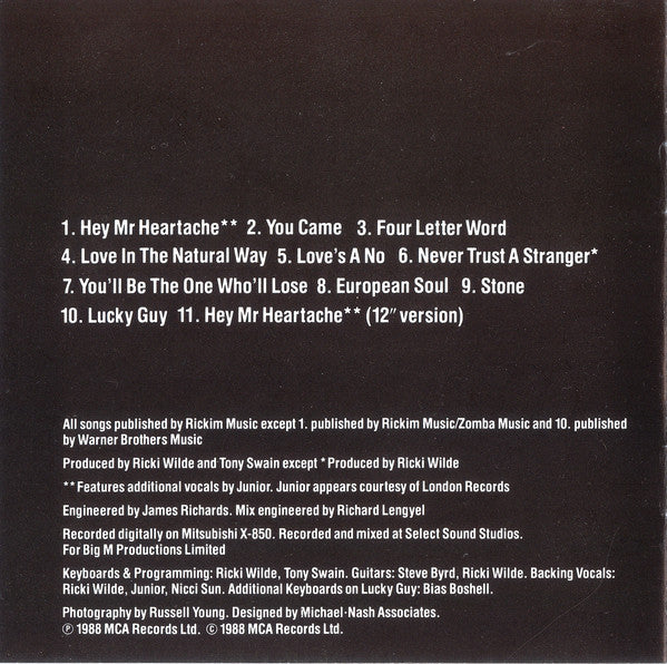 Kim Wilde : Close (CD, Album)