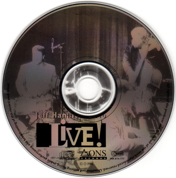 Jeff Hamilton Trio : Live! (CD, Album)