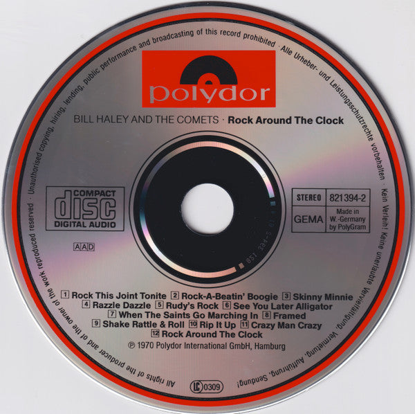 Bill Haley And His Comets : Rock Around The Clock (CD, Album)