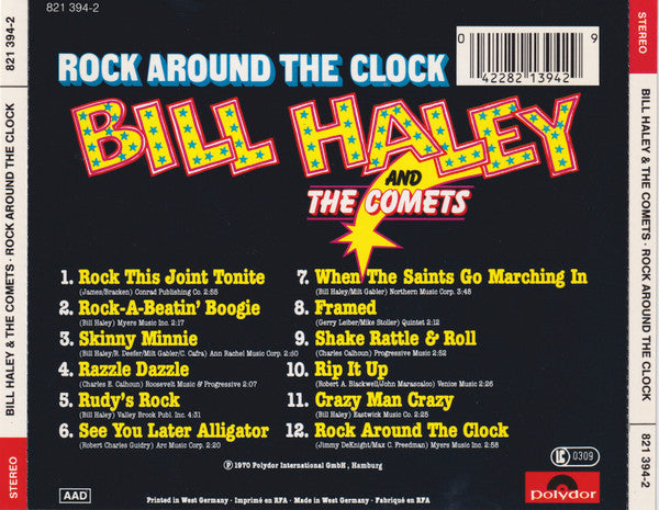 Bill Haley And His Comets : Rock Around The Clock (CD, Album)