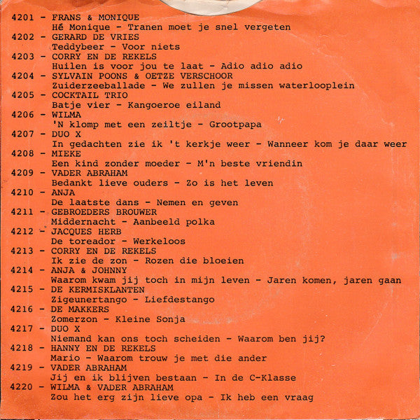 Hanny En De Rekels : Mario (7", Single)