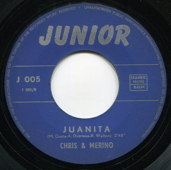 Chris & Merino : Madrid (7", Single)