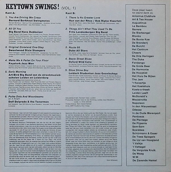 Various : Keytown Swings! Vol. 1 (LP, Comp)