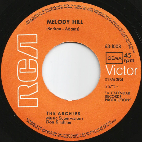 The Archies : Sugar Sugar (7", Single)