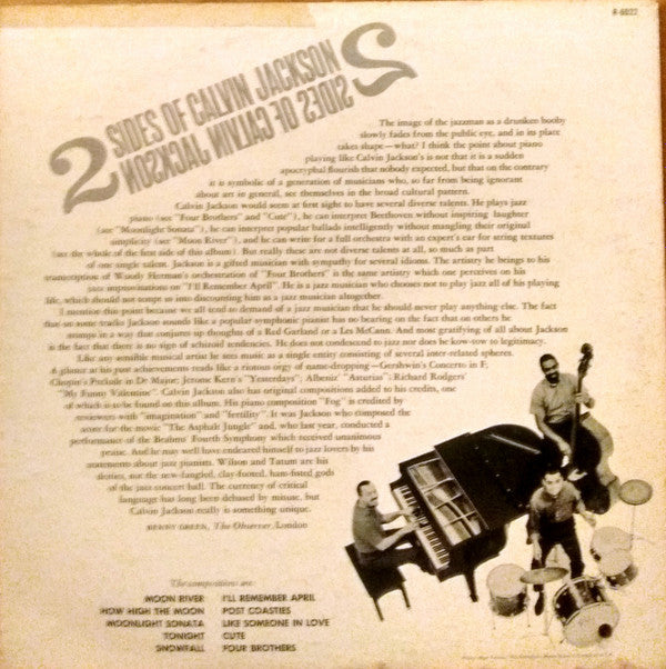 Calvin Jackson : 2 Sides Of Calvin Jackson (LP, Album)