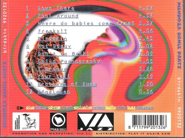 Mendoza Dance Parti : Birdskin (CD, Album)