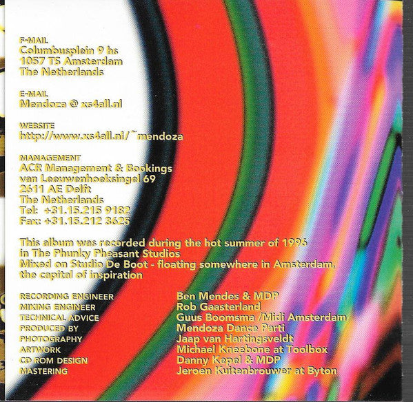 Mendoza Dance Parti : Birdskin (CD, Album)