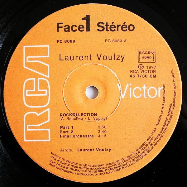Laurent Voulzy : Rockollection (Version Intégrale Club) (12", Maxi)