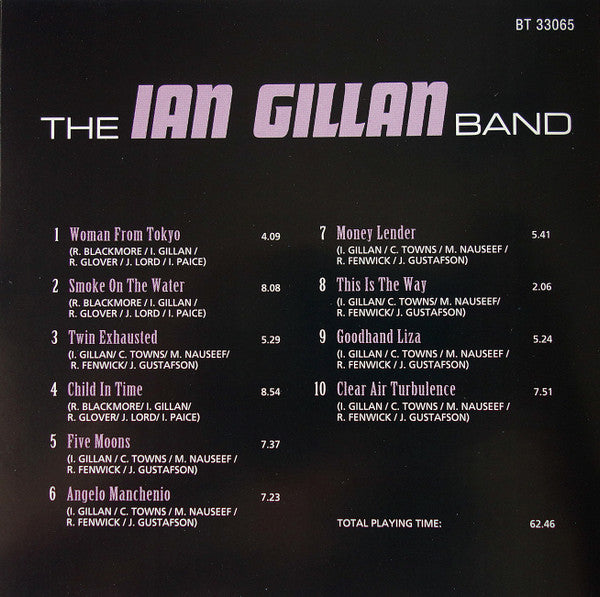 Ian Gillan Band : Anthology (CD, Comp)