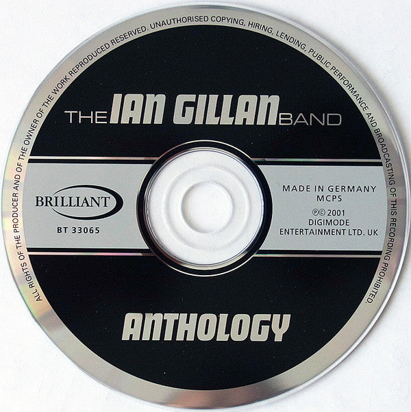 Ian Gillan Band : Anthology (CD, Comp)