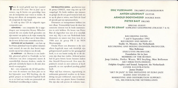 Eric Vloeimans Quartet : No Realistics (CD, Album)