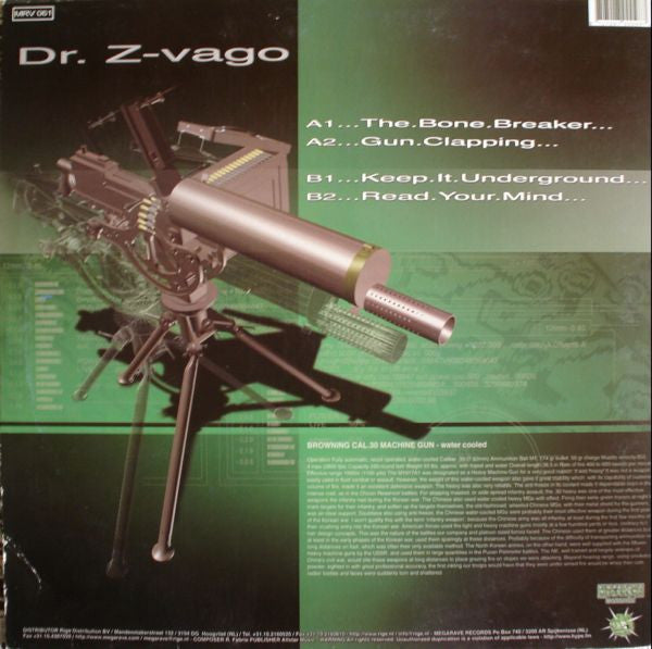 Dr. Z-Vago : The Bone Breaker (12")