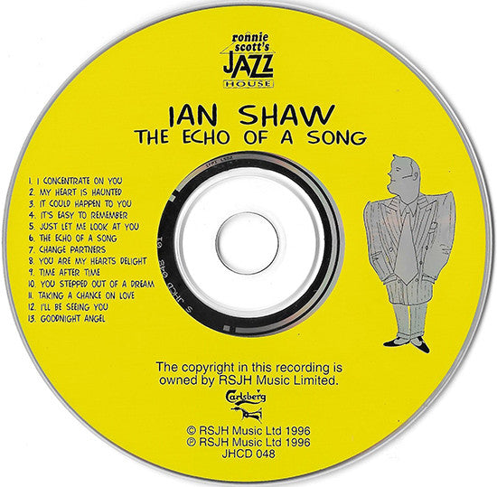 Ian Shaw (2) : The Echo Of A Song (CD, Album)
