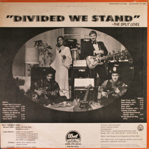 The Split Level : The Split Level ("Divided We Stand") (LP, Album, Mon)
