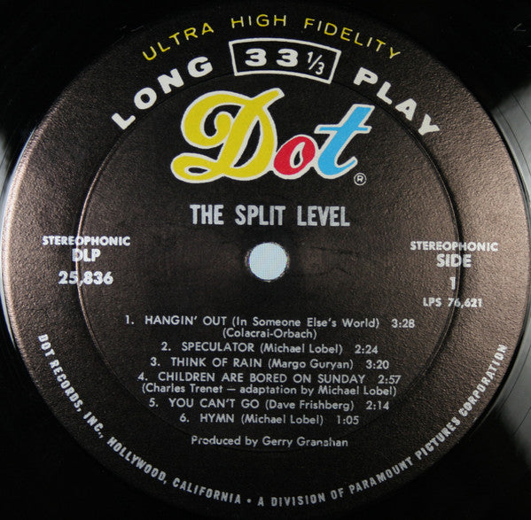 The Split Level : The Split Level ("Divided We Stand") (LP, Album, Mon)