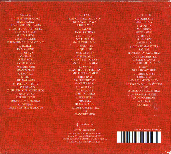 Various : Asian Lounge (Box, Comp + 3xCD, Sli)