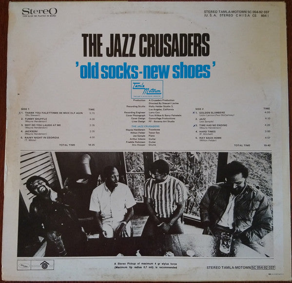 The Crusaders : Old Socks, New Shoes (LP, Album)