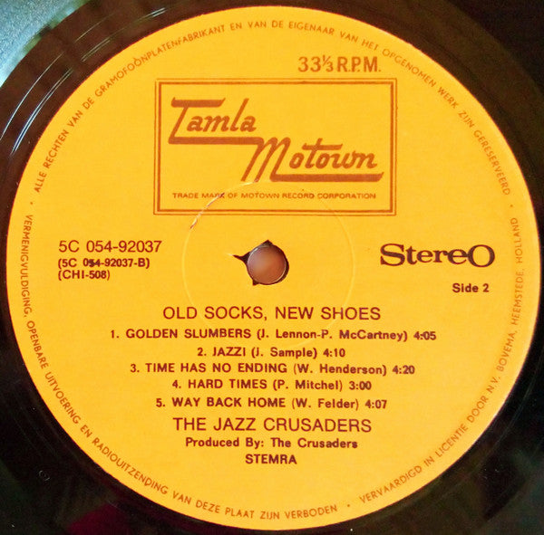 The Crusaders : Old Socks, New Shoes (LP, Album)