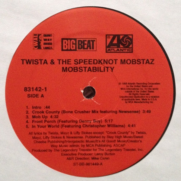 Twista & The Speed Knot Mobsters : Mobstability (2xLP, Album)