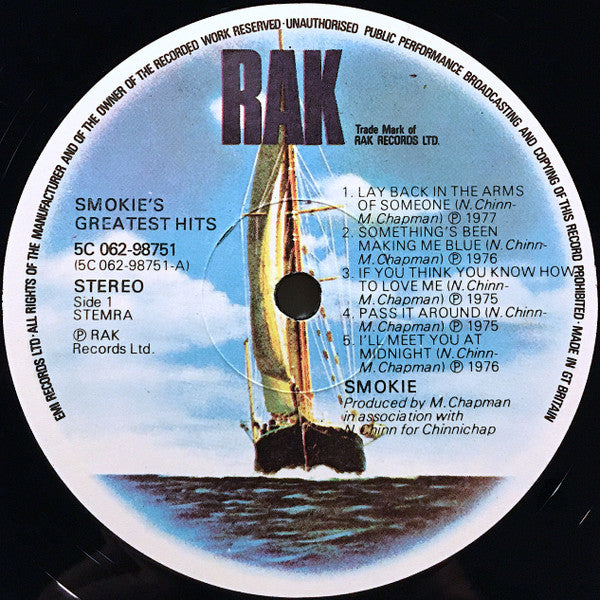 Smokie : Greatest Hits (LP, Comp)