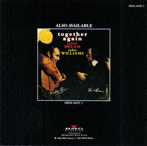 Julian Bream, John Williams (7) : Together (CD, Album, RE, RM, RP)