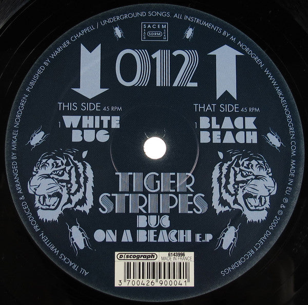 Tiger Stripes : Bug On A Beach (12")