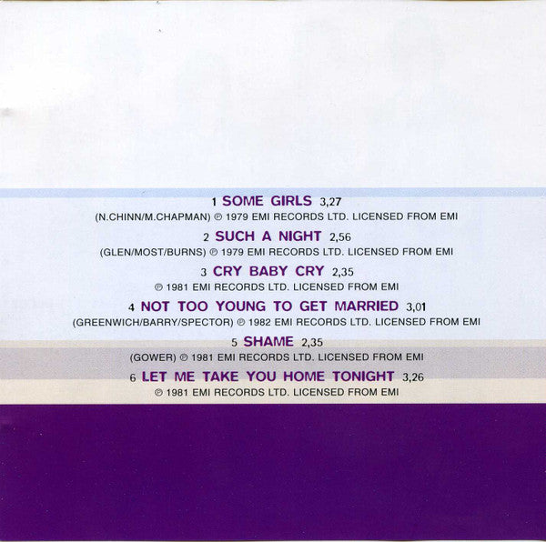Racey : Some Girls (CD, Comp)