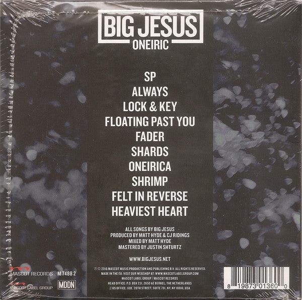 Big Jesus (2) : Oneiric (CD, Album)
