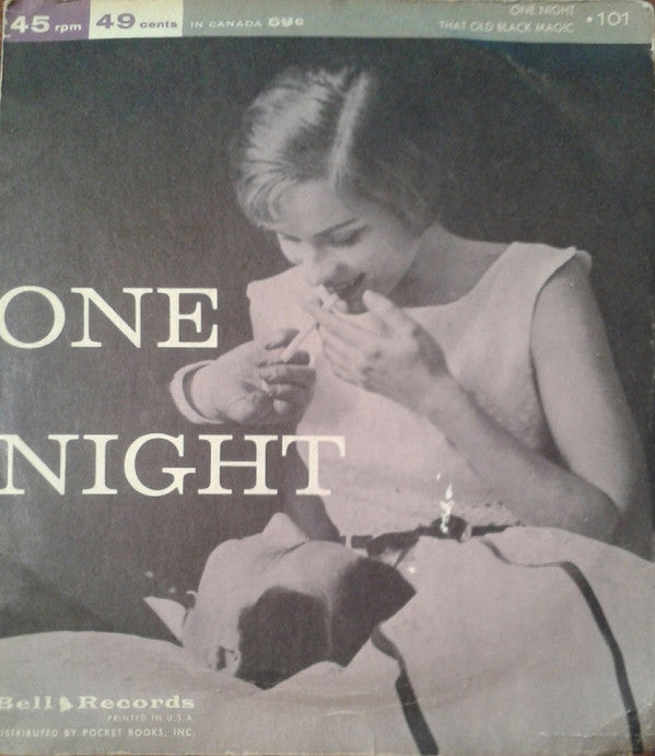 Ricky Corio*, Judy Peters, Tiny Mann & Orchestra / Ronnie Martino : That Old Black Magic / One Night (7", Single)