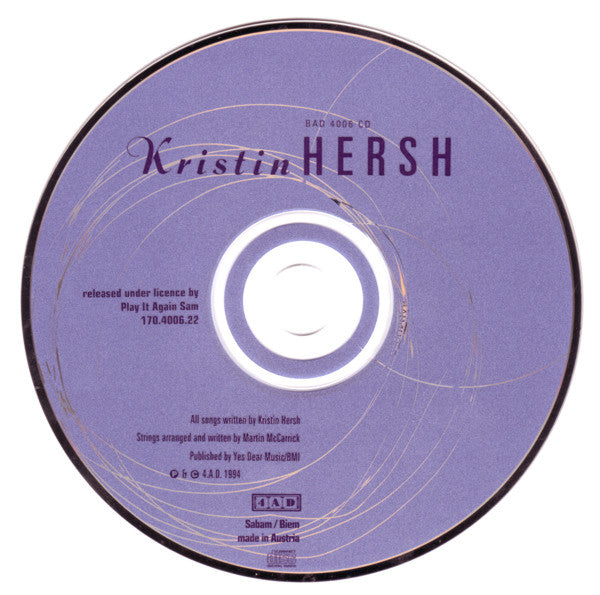 Kristin Hersh : Strings (CD, Single, Dig)