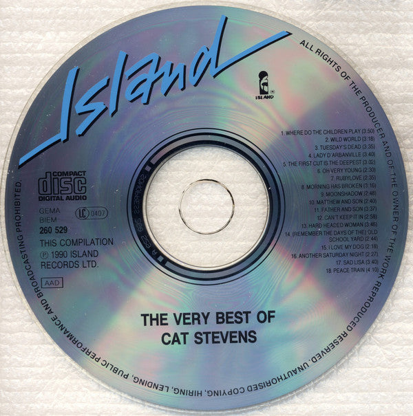 Cat Stevens : The Very Best Of Cat Stevens (CD, Comp, RE)