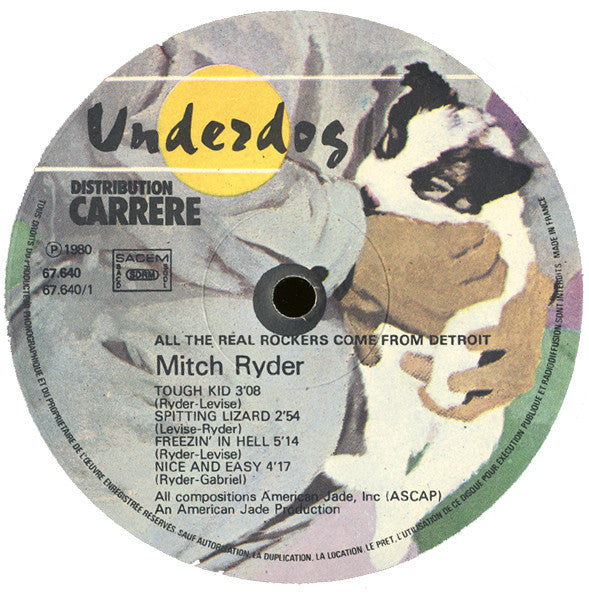 Mitch Ryder : All The Real Rockers Come From Detroit (LP, Comp)
