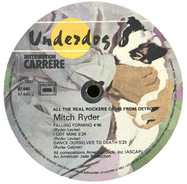 Mitch Ryder : All The Real Rockers Come From Detroit (LP, Comp)