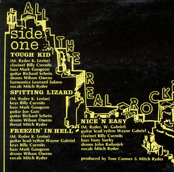 Mitch Ryder : All The Real Rockers Come From Detroit (LP, Comp)