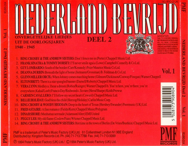 Various : Nederland Bevrijd Deel 2 (Box + 6xCD, Comp)