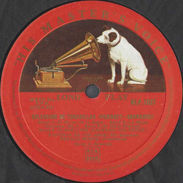 Manuel De Falla, Enrique Granados, Joaquín "Quinito" Valverde, Victoria De Los Angeles, Gerald Moore : Seven Popular Spanish Songs, Etc. (10", Mono)