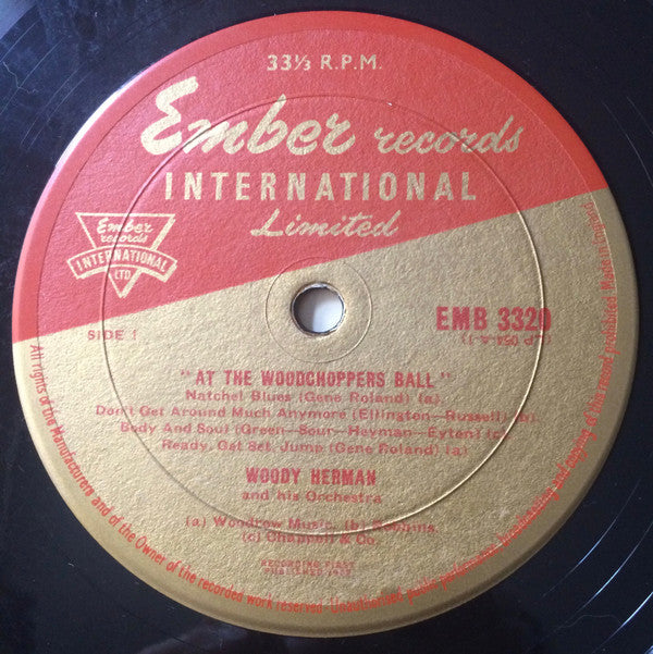 Woody Herman And His Orchestra : At The Woodchoppers Ball (LP, Album)