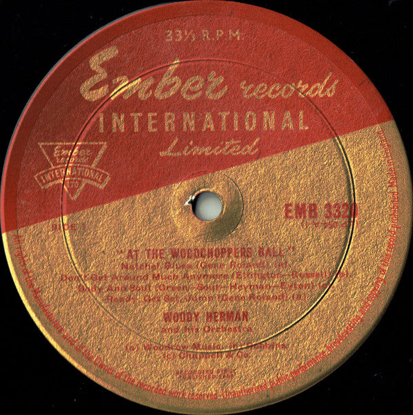 Woody Herman And His Orchestra : At The Woodchoppers Ball (LP, Album)