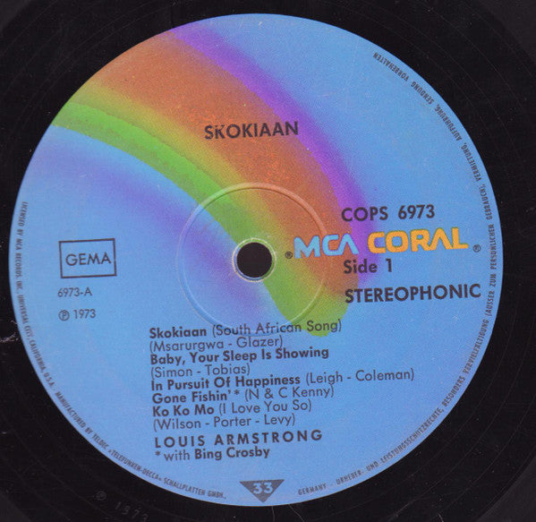 Louis Armstrong : Skokiaan (LP)