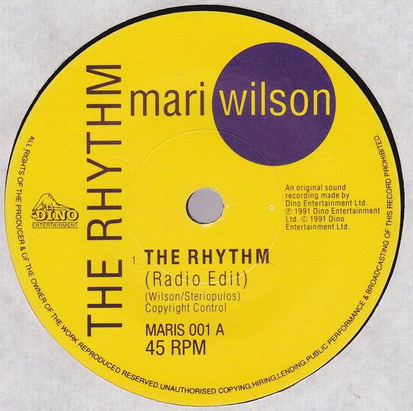 Mari Wilson Featuring Rumba Tres : The Rhythm (7", Single)