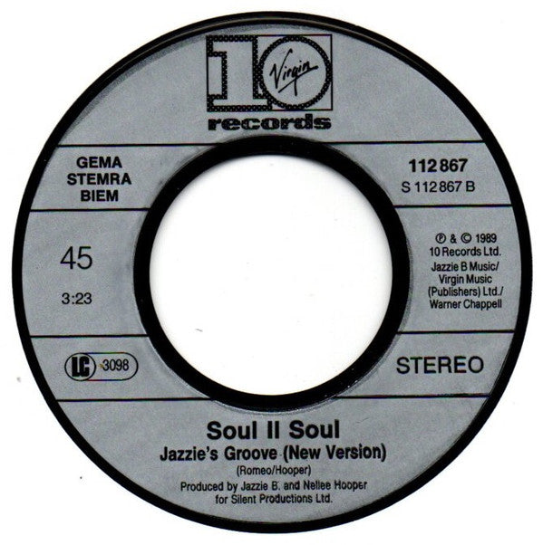 Soul II Soul : Get A Life (7", Single)