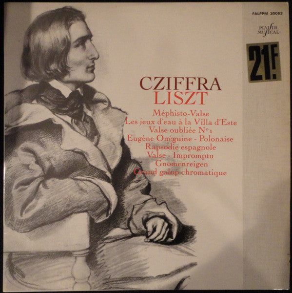 Franz Liszt : Recital Cziffra (LP, Album)