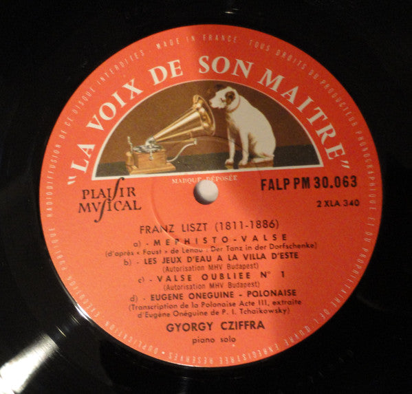 Franz Liszt : Recital Cziffra (LP, Album)