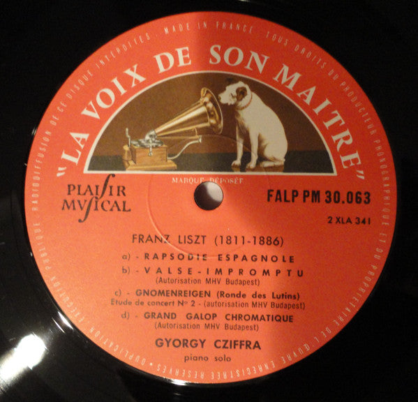 Franz Liszt : Recital Cziffra (LP, Album)