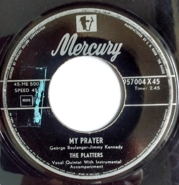 The Platters : My Prayer / Heaven On Earth (7", Single)