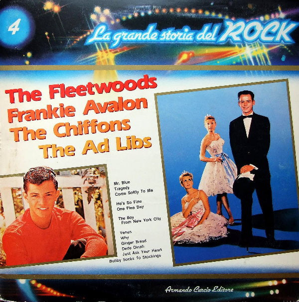 Various : The Fleetwoods / Frankie Avalon / The Chiffons / The Ad Libs (LP, Comp, Mono)
